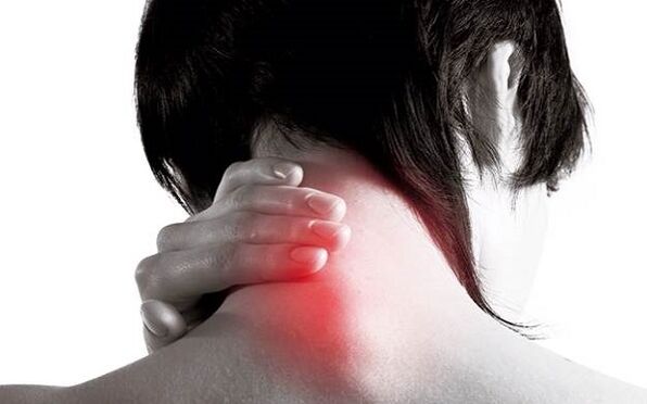 dor no pescoço com osteosondrose